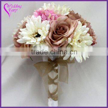 LATEST ARRIVAL Artificial Flowers Fine Design bouquet bridal accessories made in china