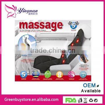 Car and Home Thermal Vibration Back Massager, Massage Cushion