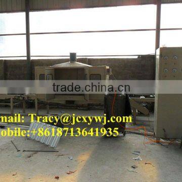 shingle stone coated roof panel forming machine