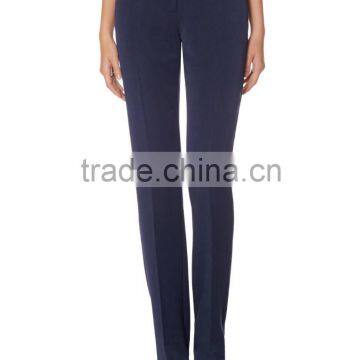 High Quality Comfortable Buttoned Simply Straight Pants