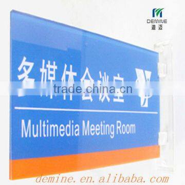 Organic Glass(acrylic) Doorplate Process Easy to clean