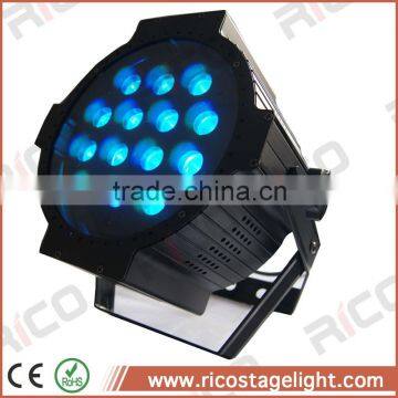 corner lighting made in china 14x10w zoom rgbw led flat par