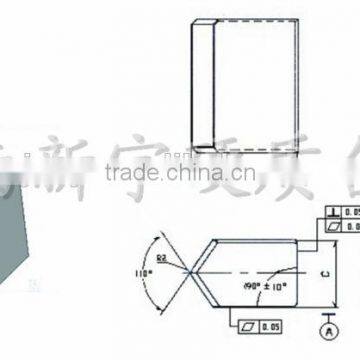 Tungsten carbide shield cutter