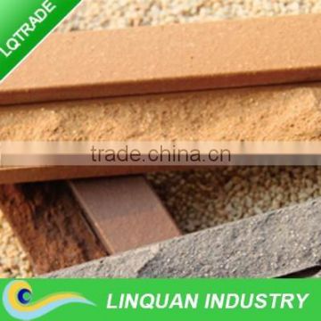 China Clay Price Ceramic Outside Split Face Brick Factory