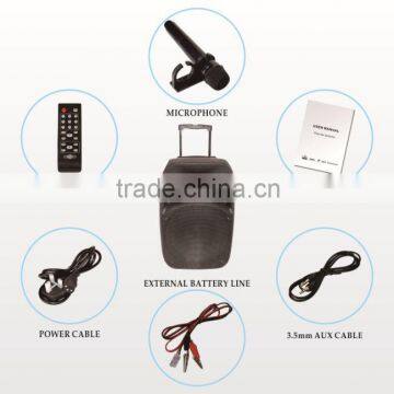 15inch Professional Powered Amplified Speakers System With Bluetooth photo-6