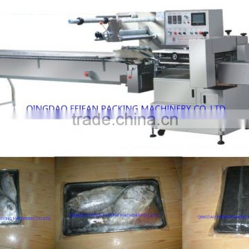 Automatic Fish, Seafood Horizontal Flow Packing, Wrapping Machine