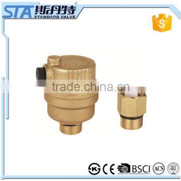 ART.5054 High temperature hydraulic 110 degree ,10bar , 145psi , ISO228/1 connection threaded forged body brass air vent valve