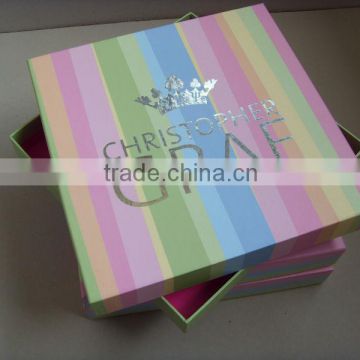 (HOT SALE) popular style packaging box lid and base box for promotion