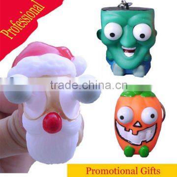 eye pop squeeze key chain toy