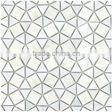 marble mosaic design, stone mosaic tiles, kitchen backsplash mosaics(PMBS183)