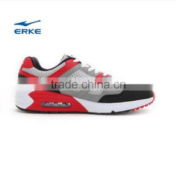 ERKE Wholesale Dropshipping Retro Style Lightweight Breathable Mesh Upper Brand Half Air Mens Running Shoes photo-2