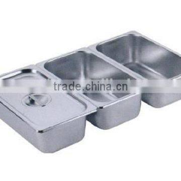 2/1 European Stainless Steel Gastronom Pans photo-3