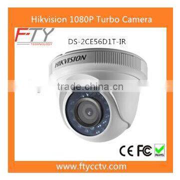 Shenzhen CCTV Manufacturer Hikvision DS-2CE56D1T-IR Turbo HD 1080P IP66 IR Dome HD TVI Camera
