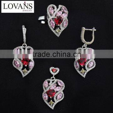 Birthday Party Decorations Rhinestone Jewelry Set Micro Pave Jewelry TZ-0220
