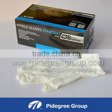 White Disposable Gloves Nitrile