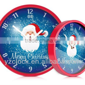 Christmas music wall clock