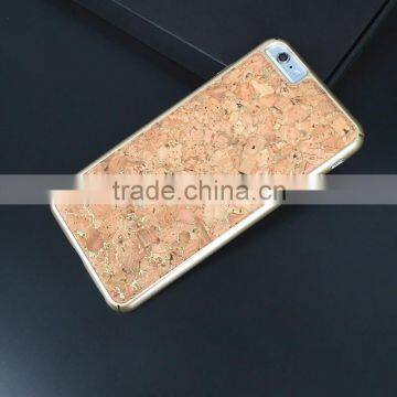 Marbling Aluminum Alloy Plating Frame+leather Hybird Shell Phone Cover for Iphone 7/7s photo-4