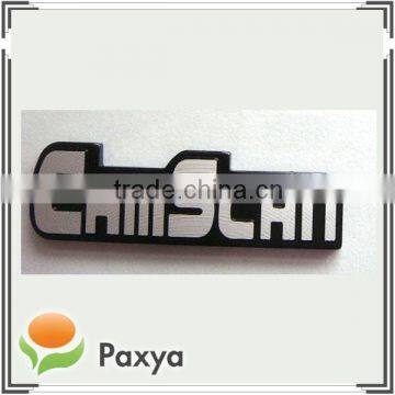 Custom aluminum metal nameplate for security monitor