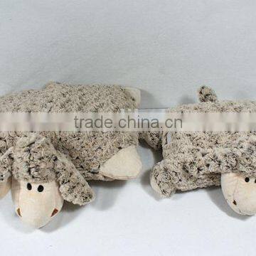 Plush Soft Toy Flower Embroidered Cushion Cover photo-2