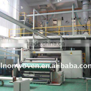 polypropylene spunbond nonwoven fabric making machine for double beam ( brand C.L)