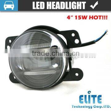 Waterproof, use in rainy and snowy 4inch jeep headlight ,led driving light