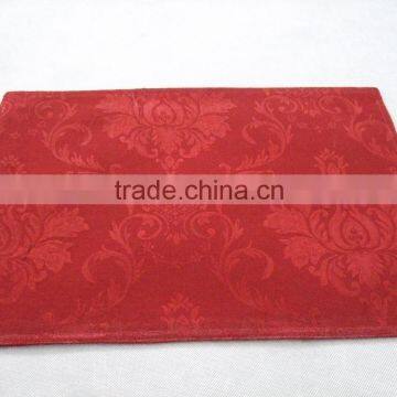 solid color jacquard t/c placemat