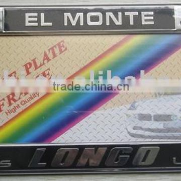 american license plate frame