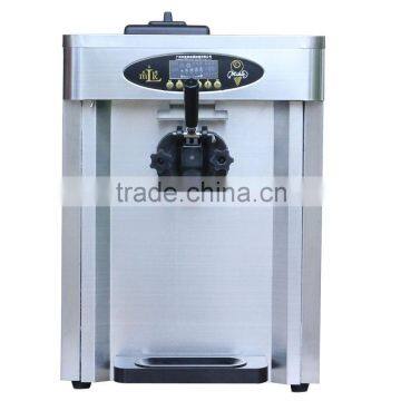 18L/H single flavor table top soft serve ice cream machine