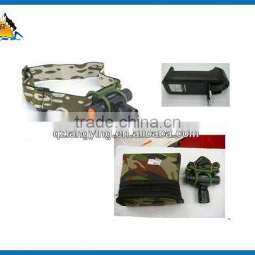 LED Camouflage Rechargeable Headlight