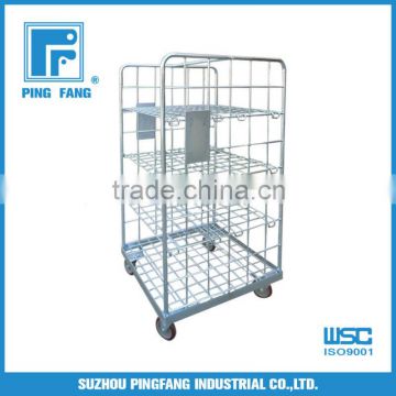 4 Shelf Roll Pallet Cage