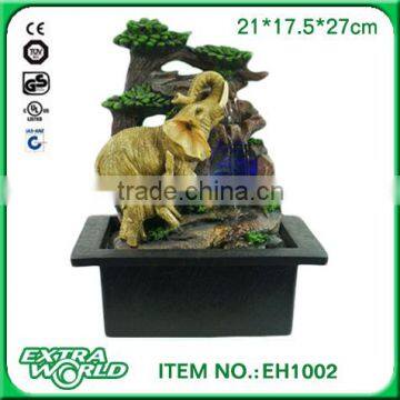 resin elephant water fountain for sale