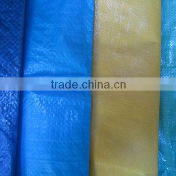 high density polyethylene woven fabric with low density coating tarpaulin