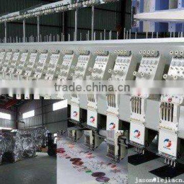 Flat embroidery machine