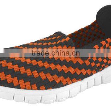Handmade Weave Shoes for Men, Knitted Shoes