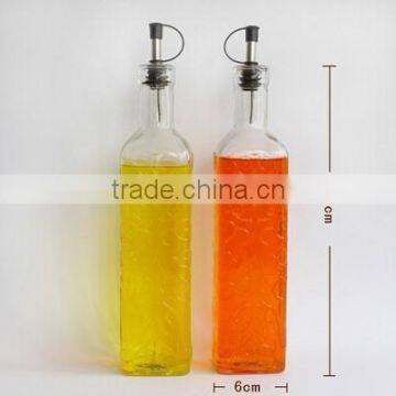 500ml Glass Vinegar Bottle With Dispenser Cap photo-2