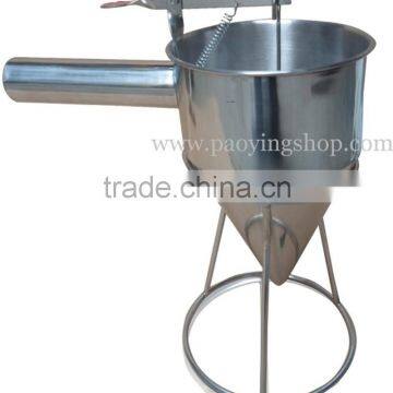 (2 in 1) 5pcs Fish Waffle Commercial Use Non-stick LPG Gas Icecream Taiyaki Machine + Batter Dispenser photo-6