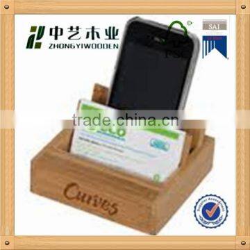 china factory suppliers selling FSC OEM fancy wooden mobile phone holder for made in china