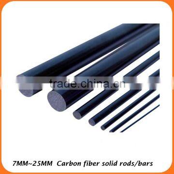 super high strength and light weight pultrusion carbon fiber rod for sports hot sale in alibaba China 2016