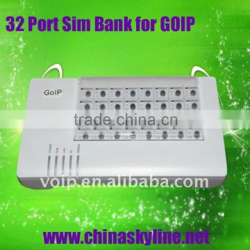 32 port goip sim server,gsm channel bank/Remote SIM Card Emulator