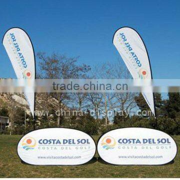 Advertising stand size a frame pop out foldable beach sign banner