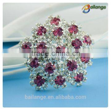 2014 new rhinestone brooch flower brooch fashion jewellery brooch