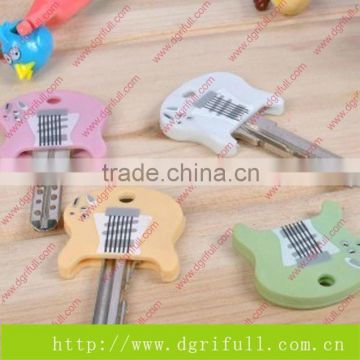 Fashion Mini Guitar shape silicone key cover