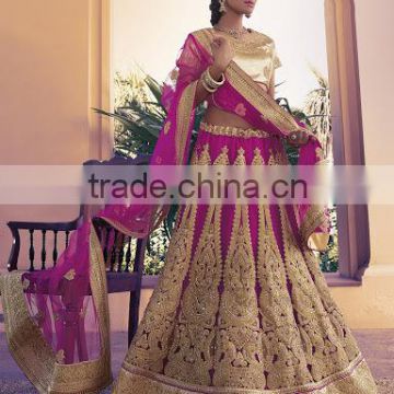 Prudent Purple Net Lehenga Choli/fancy lehenga choli/Lehenga Choli Wholesaler In India