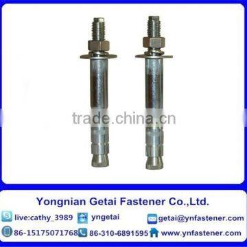 Mechanical Anchor Bolts, Grade 4.8 8.8, Hot Dip Galvanizing Carbon Steel DIN935 DIN937 photo-2