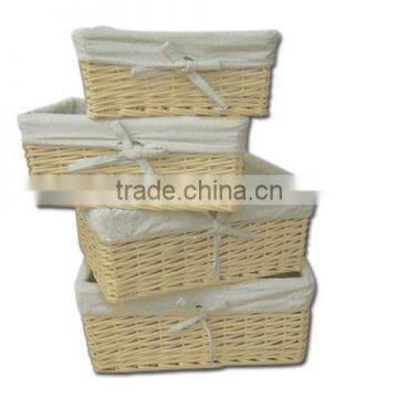 wicker storage basket