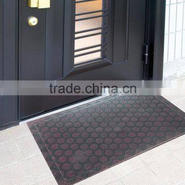 Good quality anti slip Injection PVC door mat outdoor mat