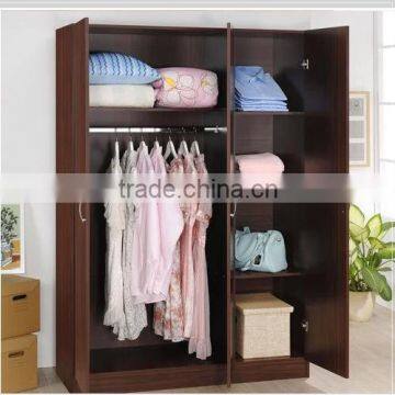 Walmart Sellig Modern Wooden Clothes Cabinet