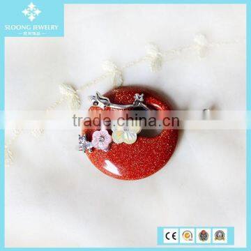 Fashion Natural Crystal Agate Stone Pendant Jewelry Made in China Wholesale