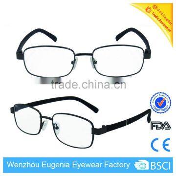 2016 innovative lightweight metal frame profession reading glasses