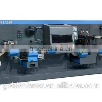Roll to Roll Self-adhesive Labels Digital Laser Die Cutting Machine
